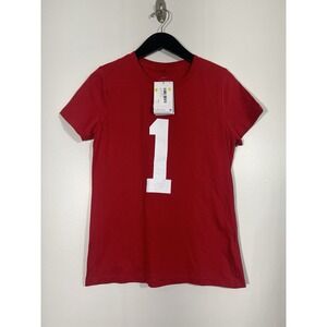 Nike Women's San Francisco 49ers Crew Neck T-Shirt Red Size S Samuel Sr 1 NWT